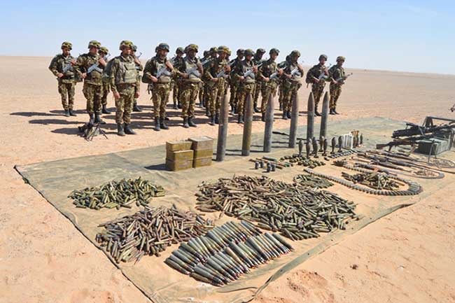 saisie-darmes cache d'armes et de munitions