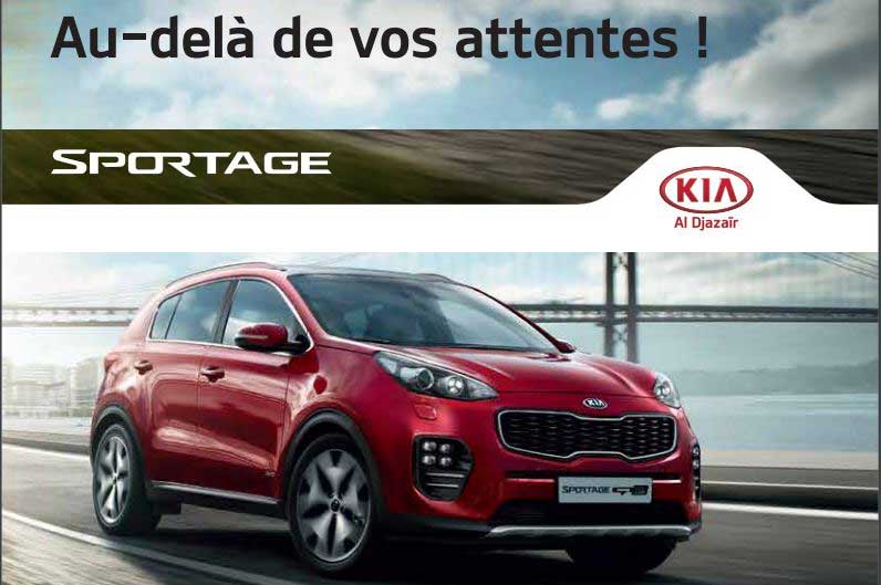 premiers KIA SPORTAGE assemblés en Algérie