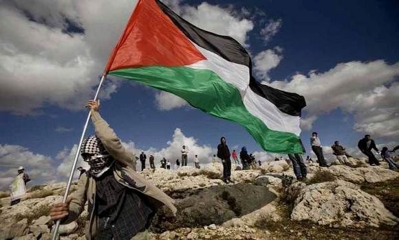 manifestants palestiniens