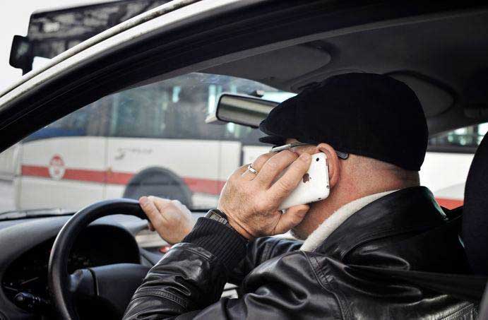 Smartphones pendant la conduite
