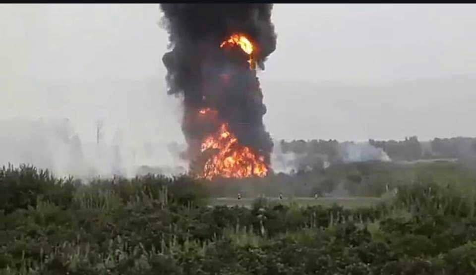 explosion gazoduc à Alger