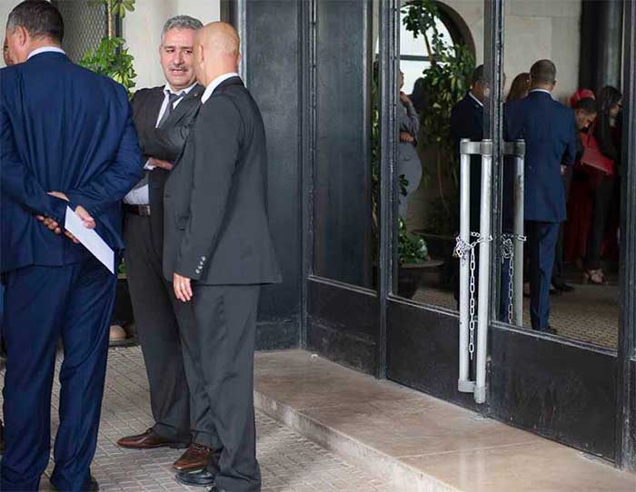 départ du président de l'APN