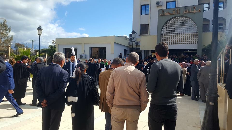 magistrats Bouira manifestation