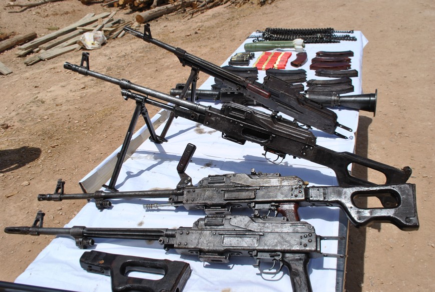 ANP armes saisie