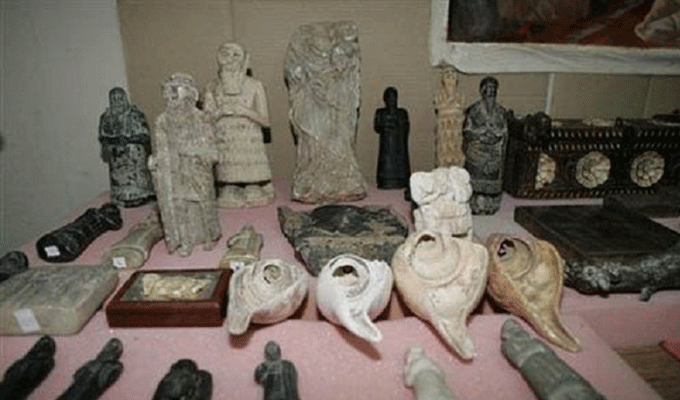 Pièces archéologiques