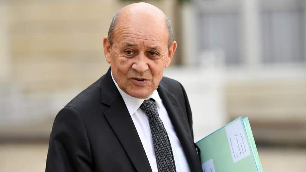 Jean-Yves Le Drian en visite ce mercredi à Alger