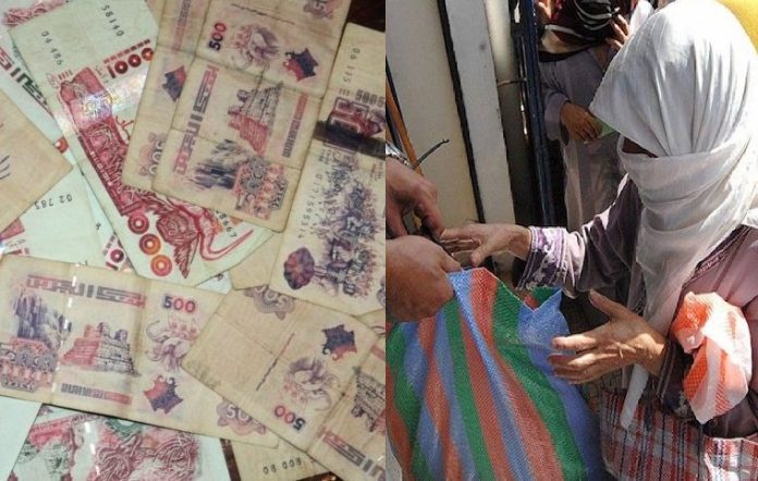 Dinars-algériens-aide