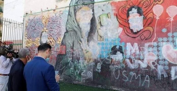 Faycal Gueffaz Alger: L’auteur de l’acte de vandalisme sur une fresque murale présenté devant la justice