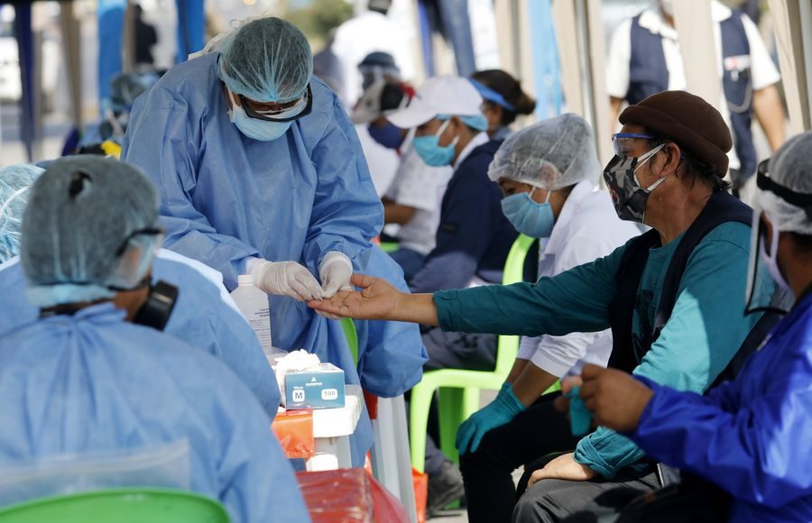 Bilan de la pandémie de coronavirus dans le monde
