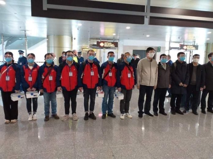 experts médicaux chinois Covid-19 : l'équipe d'experts médicaux chinois achève sa mission en Algérie