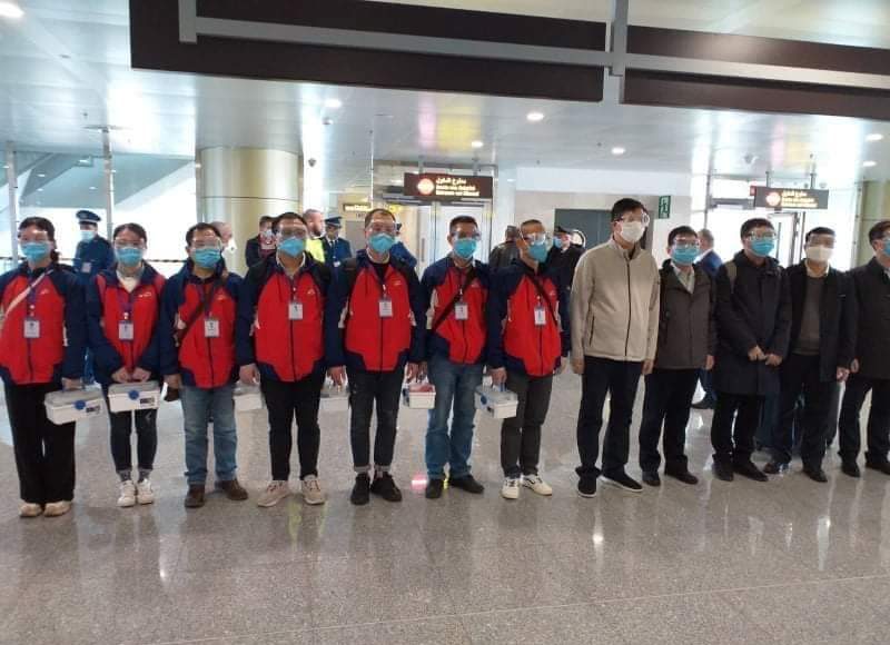 Covid-19 : l'équipe d'experts médicaux chinois achève sa mission en Algérie