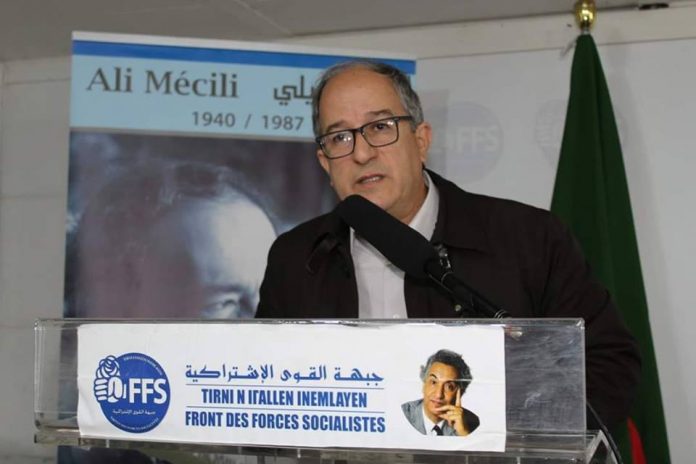 Hakim Belahcel Le FFS tiendra son congrès les 9 et 10 juillet prochains