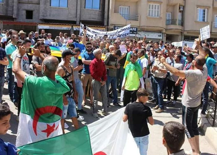 Tigzirt : Marche de solidarité avec le militant Amrani Mohamed Arezki