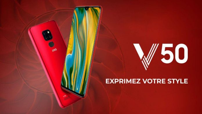 IRIS V50 IRIS: Nouvelle gamme de smartphones (Série V), Nouveaux produits (V10/V50)...