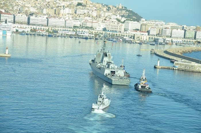 OTAN: une frégate accoste au port d'Alger