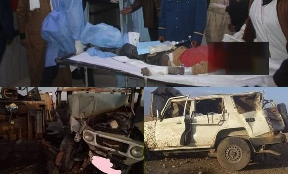 accident Tamanrasset: 21 morts dans un accident de la route