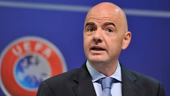 infantino Le président de la FIFA Infantino en visite officielle à Alger