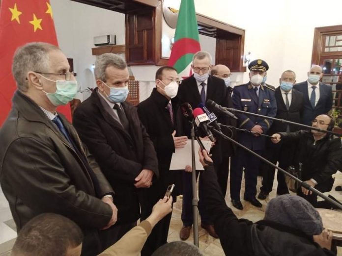 vaccin Covid-19: reception d'un don de 200.000 doses du vaccin chinois Sinopharm