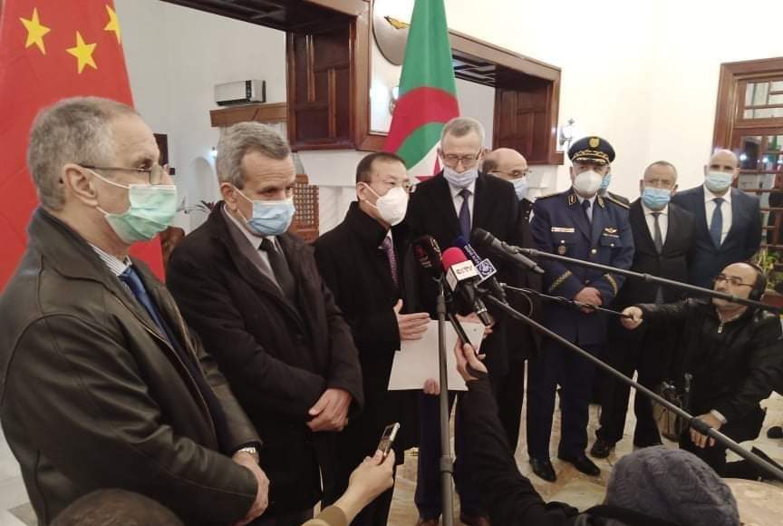 Covid-19: reception d'un don de 200.000 doses du vaccin chinois Sinopharm