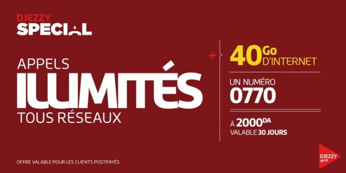 200519657_2964459107133393_4830240303156253679_n Djezzy SPECIAL revient avec un volume internet généreux !