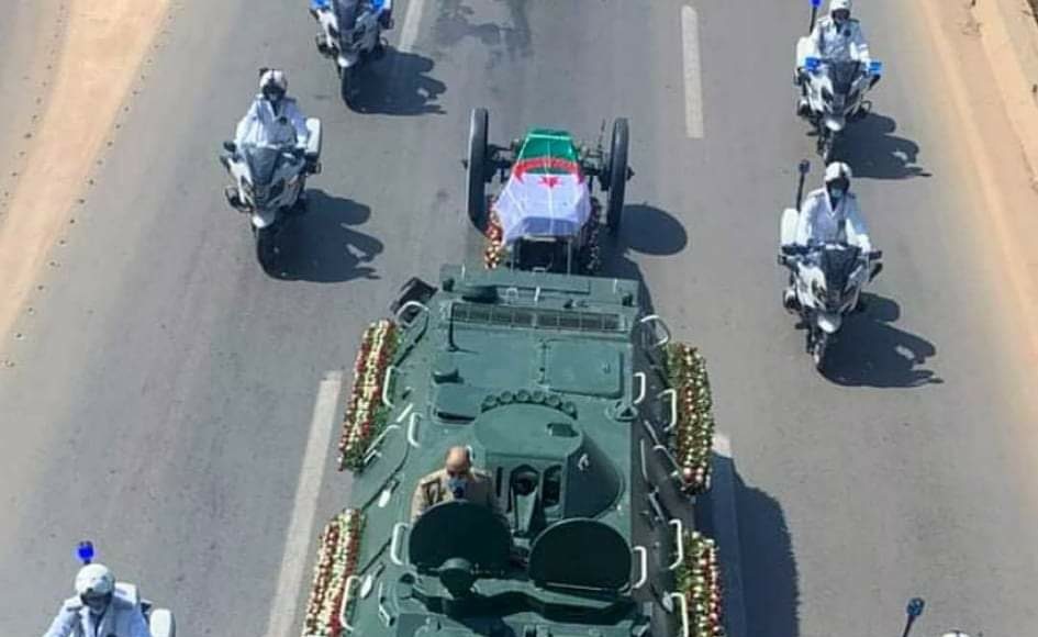 Cortège funèbre Bouteflika