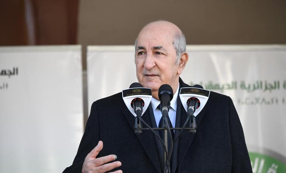 Tebboune: 