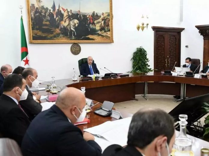 Tenue dimanche d’une réunion du Conseil des ministres