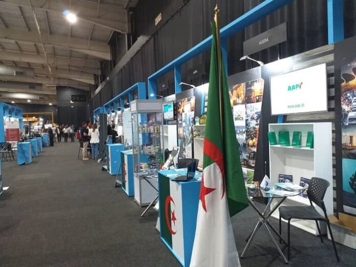 algeria stand Sommet des Brics : affluence remarquable sur le stand algérien