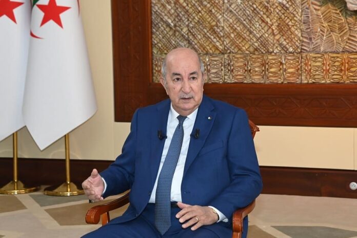 tebboune entrevue Président Tebboune : les programmes de logements "ne s'arrêteront pas"