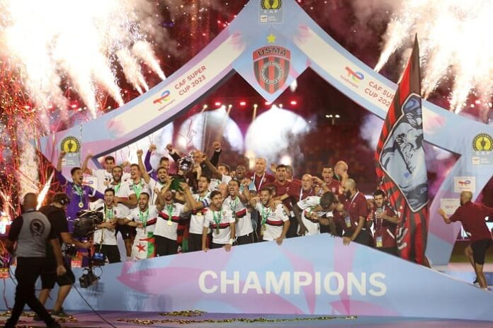 L'USM Alger remporte la Supercoupe d'Afrique en battant Al Ahly