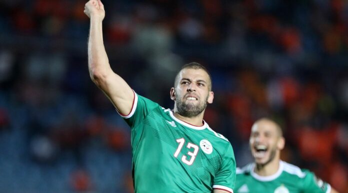 slimani Match amical : l'Algérie et l'Egypte se neutralisent 1-1