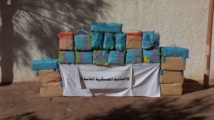 kif maroc Mise en échec de tentatives d'introduction de plus de 13 quintaux de kif traité via les frontières avec le Maroc