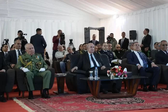 projets tindouf A Tindouf, le président Tebboune préside le lancement de projets à dimension stratégique