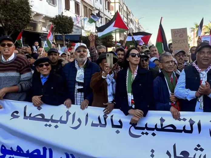 maroc-manifestation-contre-normalisation