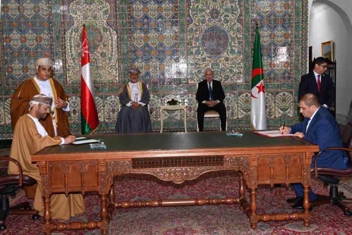 Algérie-Oman-Signature-Mémorandums-Entente
