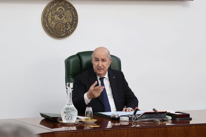 Président-Tebboune-Réunion-Conseil-des-Ministres