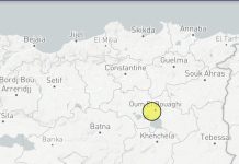Secousse tellurique de magnitude 3,2 à Oum El Bouaghi