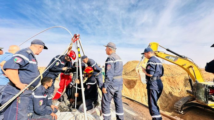 chute-mortelle-puits-artésien-béchar-protection-civile