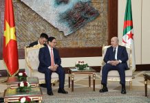 Le président Tebboune reçoit le Premier ministre vietnamien