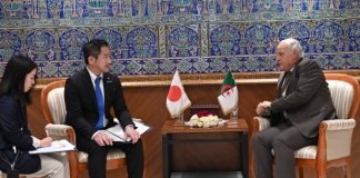 Attaf reçoit le vice-ministre japonais des Affaires étrangères