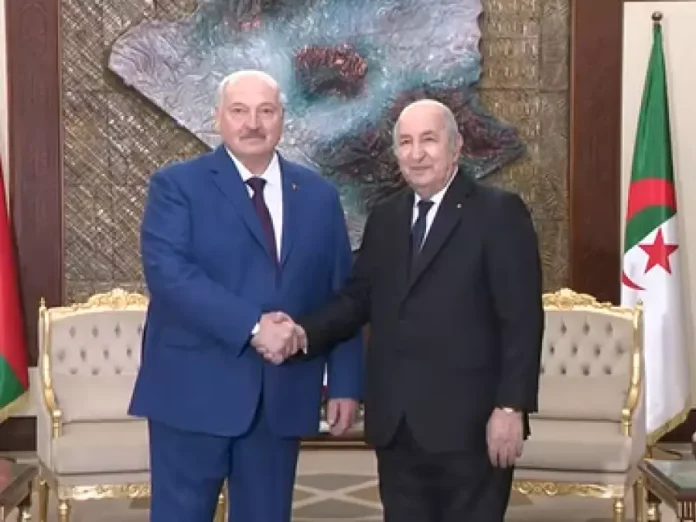 Tebboune-Loukachenko-Algérie-Biélorussie