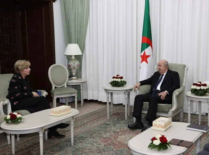 Président-Tebboune-Reçoit-Ambassadrice-Des-Etats-Unis-En-Algérie