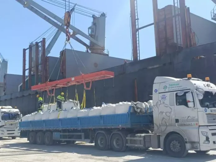 Biskria-Ciment-Exportation-Ciment-Blanc-Port-Annaba-Guatemala