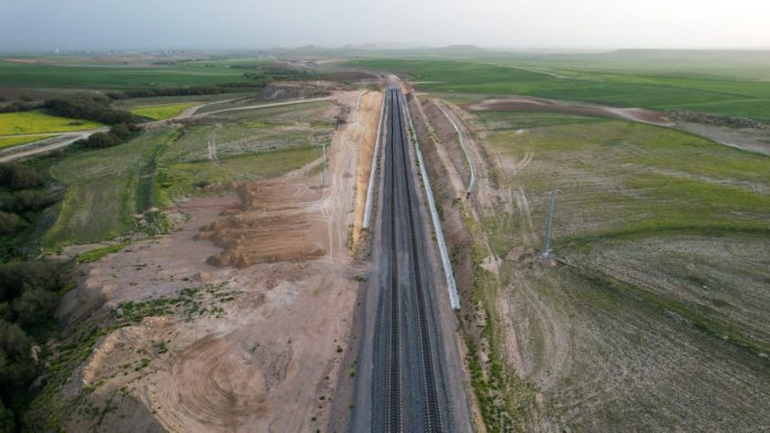 Tronçon-Dréa-Oued-El-Kebrit-Ligne-Ferroviaire-Minière-Est