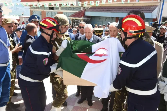 Réinhumation-Ossements-Martyrs-Révolution-Village-Ighil-Igoulmimene-Imsouhal-Tizi-Ouzou